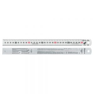 Metal Rules (111288)ไม้บรรทัดมิลล้วนสแตนเลส SK Niigata Seiki รุ่น SV-300KD