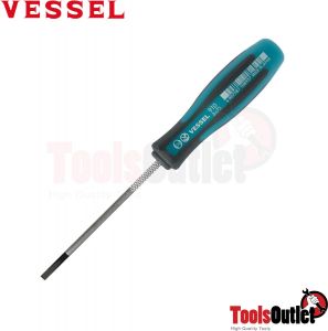 MEGADORA Thin Shank Screwdriver ไขควง แฉก,แบน ยาว Vessel รุ่น 910