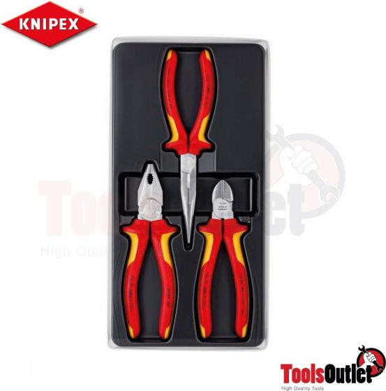 Sicherheitspaket ชุดคีม 1000V KNIPEX 00 20 12