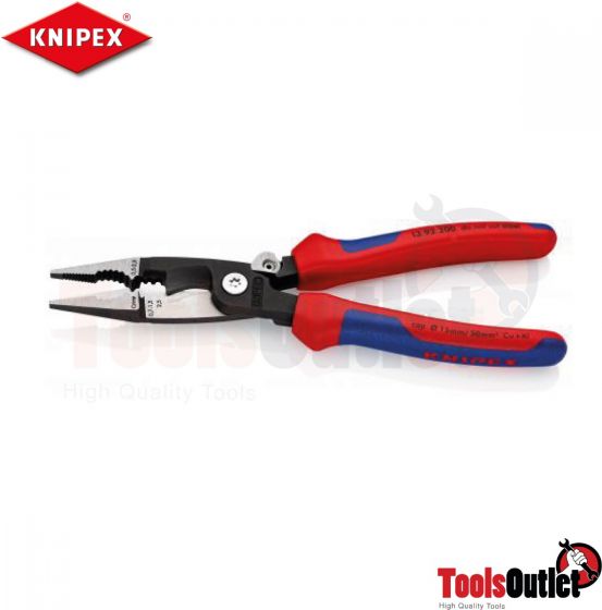Elektro-Installationszange คีมช่างไฟอเนกประสงค์ KNIPEX 13 92 200