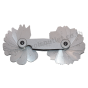 Radius Gauge เกจวัดรัศมีแบบพับเก็บได้ 34ใบ/ชุด Fujitool รุ่น 178MA