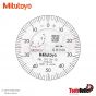 Dial Gauge ไดอัลเกจฝาหลังเรียบ (0.01X0-2.5มิล) Mitutoyo รุ่น 1911AB-10
