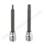 3/8" DR. T15 TORX LONG BIT SOCKETS , 100MML บ๊อกซ์เดือยโผล่ยาว 100 มม. SQ.3/8" - T15 SIGNET #22962