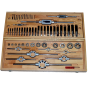 Hand Tap Sets,Round Dies and Tools Sets ชุดต๊าปและดายต๊าปเกลียวไฮสปีดพร้อมด้าม BAER รุ่น 264800601