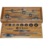 Hand Tap Sets,Round Dies and Tools Sets ชุดต๊าปและดายต๊าปเกลียวไฮสปีดพร้อมด้าม BAER รุ่น 264800701
