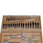 Hand Tap Sets,Round Dies and Tools Sets ชุดต๊าปและดายต๊าปเกลียวไฮสปีดพร้อมด้าม BAER รุ่น 264800701