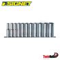 3/8” SOCKET SET ลูกบ๊อกซ์ 6 เหลี่ยม 3/8”ชุด SIGNET