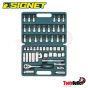 3/8” 52PCS MM SOCKET SET W/ERGO RATCHET บ๊อกซ์ชุด 52 อัน/ชุด 3/8” SIGNET #12756-1