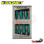 7 PC FLAT+PHILLIPS+POIZ TWO-TONE SCREWDRIVER SET ไขควงชุด 7 อัน (-)/(+) PH /(+) PZ SIGNET  #52474