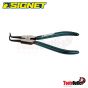 7" EXTERNAL BENT SNAP RING PLIERS WITH HANG TAG คีมถ่างแหวนปากงอ 7" SIGNET #90937