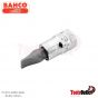 1/4" Square Drive Socket Drivers for Slotted Head Screw ลูกบ๊อกรู1/4" ปลายไขควงแบน BAHCO รุ่น 6709F