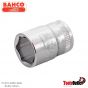 3/8" Square Drive Sockets with Metric Hex Profile and High Polished Finish ลูกบ๊อกรู 3/8"-6 เหลี่ยม BAHCO รุ่น7400SM