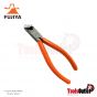 คีมตัดสายไฟปากเฉียงมีรู-ปอกสายไฟ Angle Cutting Nippers (Round Blade) Fujiya รุ่น 505-125