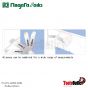 Thickness gauge (111048)ฟิลเลอร์เกจ 100mm 10 ใบชุด SK รุ่น 100MH (0.01-1.00mm)