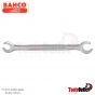 Metric Double End Offset Flare Nut Wrenches with Chrome Finish ประแจแหวนหัวผ่า ขนาด 12X14 มิล BAHCOรุ่น 1949M-12-14