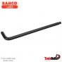 Metric Long Ball End Hex L-Keys with Phosphate Finish หกเหลี่ยมหัวบอลสีดำยาว BAHCO รุ่น 1996M