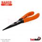 Long Snipe Nose Pliers with Monomaterial Handles and Phosphate Finish คีมปากแหลม ยาว 200 มิล BAHCO รุ่น 2430D-200