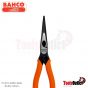 Long Snipe Nose Pliers with Monomaterial Handles and Phosphate Finish คีมปากแหลม ยาว 200 มิล BAHCO รุ่น 2430D-200