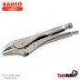 Grip Locking Pliers with Curved Jaws คีมล๊อคปากโค้งมีปากตัดลวด ยาว 250 มิล BAHCO รุ่น 2951-250