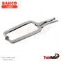 Self Adjusting Grip Locking Clamps with Parallel C-Clamp  คีมล๊อคปากตัวซีปากปรับเอียงได้ ยาว 160 มิล BAHCO รุ่น 2964-160