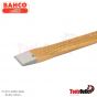 Cold Chisels with Flat Oval Shank and Lacquered Copper Finish เหล็กสกัดปากแบน ขนาด 22X200 มิล BAHCO รุ่น 3740-200