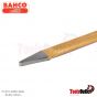 Cold Cape Chisels with Flat Oval Shank and Lacquered Copper Finish เหล็กสกัดปากจิ้งจก ขนาด 150 มิล BAHCO รุ่น 3745-150