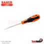 Slotted Flat Screwdrivers with Rubber Grip 3.5-10 mm ไขควงปากแบน ขนาด0.8X4.0X100มิล BAHCO รุ่น 611-4-100