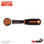 1/4" Round Head Reversible Ratchets with 72 Teeth and 5° Action Angle ด้ามฟรี ขนาด 1/4"XL130 มิล BAHCO รุ่น 6950RN