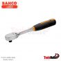3/8" Pear Head Reversible Ratchets with 80 Teeth and 4.5° Action Angle ด้ามฟรี ขนาด 3/8"XL200 มิล BAHCO รุ่น 7750