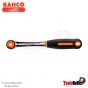 3/8" Round Head Reversible Ratchets with 72 Teeth and 5° Action Angle ด้ามฟรี ขนาด 3/8"XL200 มิล BAHCO รุ่น 7750RN