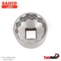 1/2" Square Drive Sockets with Metric Bi-Hex Profile ลูกบ๊อกรู 1/2"-12 เหลี่ยม BAHCO รุ่น 7800DM