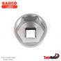 1/2" Square Drive Sockets with Metric Hex Profile and High Polished Finish ลูกบ๊อกรู 1/2"-6 เหลี่ยม BAHCO รุ่น 7800SM