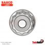 1/2" Square Drive Deep Sockets with Metric Bi-Hex Profile ลูกบ๊อกยาวรู 1/2"-12 เหลี่ยม BAHCO รุ่น 7805DM