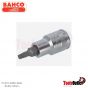 1/2" Square Drive Socket Drivers for TORX® Head Screw ลูกบ๊อกเดือย6แฉกรู 1/2" BAHCO รุ่น 7809TORX-T40