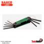 Folding TORX® L-Key Set T9 - T40 - 8 Pcs ประแจแอล6แฉก8อันชุดพับเก็บได้ BAHCO รุ่น BE-8975