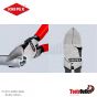 Seitenschneider fuer Kunststoff ตัวตัดทแยงสำหรับพลาสติก KNIPEX 72 01 160