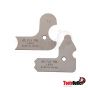 Radius Measuring Gauge เกจวัดรัศมี(แสตนเลส) 12 ใบ/ชุด Fujitool รุ่น L300