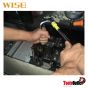 SUPER BALL WRENCH หกเหลี่ยมหัวบอลสีขาว 9 อันชุด WISE รุ่น SBL-1000-1.5-10 มิล มีด้าม