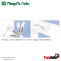 Thickness gauge (111047) ฟิลเลอร์เกจ 150mm 13 ใบชุด (0.03-3.00mm) SK รุ่น 150MX