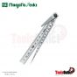 Taper Gauge with ruler เตเปอร์เกจ พร้อมไม้บรรทัดแสตนเลส(007200) SK Niigata Seiki รุ่น TPG-700S
