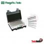 Pin Gauge พินเกจชุด 51 อัน (2.00-2.50 mm) SK Niigata Seiki รุ่น AA-2A