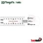 Metal Rules ไม้บรรทัดสแตนเลสมิลล้วน SK Niigata Seiki รุ่น ST-2000 (2000 มม.)