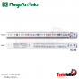 Metal Rules (111108) บรรทัดสแตนเลสชุบขาว ขนาด 600 mm SK Niigata Seiki รุ่น SV-600