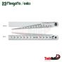 Taper Gauge เตเปอร์เกจพร้อมบรรทัดเสกลขั้นบันได รุ่น SK 700SKD ขนาด1-15มิล