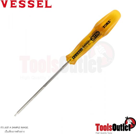 Power Grip TORX Screwdriver ไขควง 6 แฉก Vessel รุ่น 5400TXT