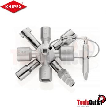 Universalschlussel "TwinKey®" กุญแจสำหรับตู้คอนโทรล KNIPEX 00 11 01