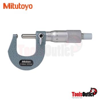 Micrometer ไมโครมิเตอร์วัดนอก Mitutoyo รุ่น 115-215 (0.01X0-25มิล)
