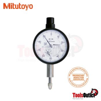 Dial Gauge ไดอัลเกจฝาหลังเรียบ  Mitutoyo รุ่น 1044AB (0.01X0-5มิล)