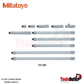 Inside Micrometers ไมโครมิเตอร์ (0.01X50-1500mm) MITUTOYO รุ่น 137-205	