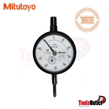 Dial Gauge ไดอัลเกจ Mitutoyo รุ่น 2046A-09 (0-10X0.01 มม.)